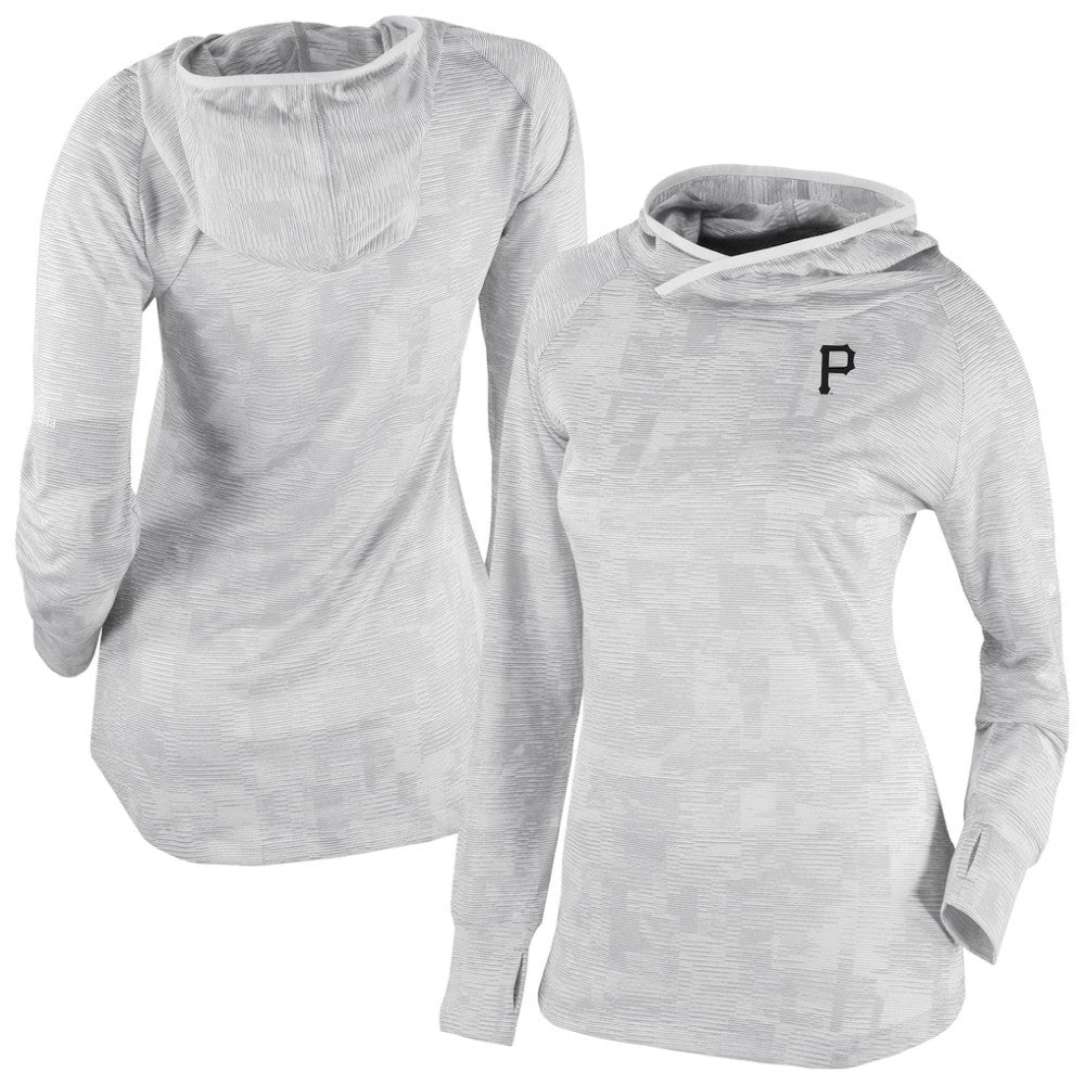 Pittsburgh Pirates Columbia Women's Omni-Wick Sunday Ball Raglan Pullover Hoodie - MLB