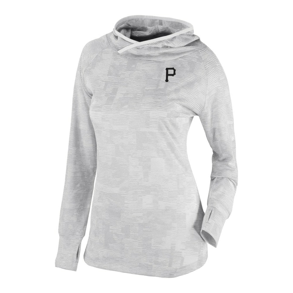 Pittsburgh Pirates Columbia Women's Omni-Wick Sunday Ball Raglan Pullover Hoodie - MLB