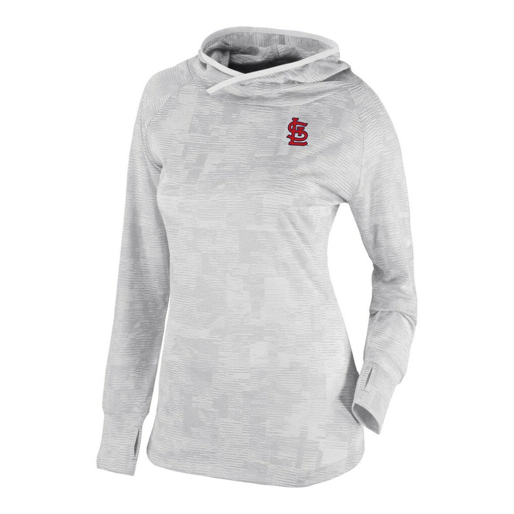 St. Louis Cardinals Columbia Women's Omni-Wick Sunday Ball Raglan Pullover Hoodie - MLB