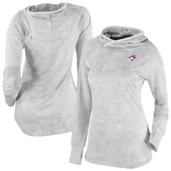 Toronto Blue Jays Columbia Women's Omni-Wick Sunday Ball Raglan Pullover Hoodie - MLB