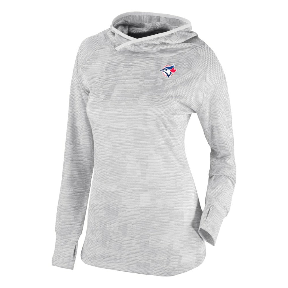 Toronto Blue Jays Columbia Women's Omni-Wick Sunday Ball Raglan Pullover Hoodie - MLB