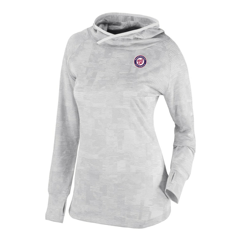 Washington Nationals Columbia Women's Omni-Wick Sunday Ball Raglan Pullover Hoodie - MLB