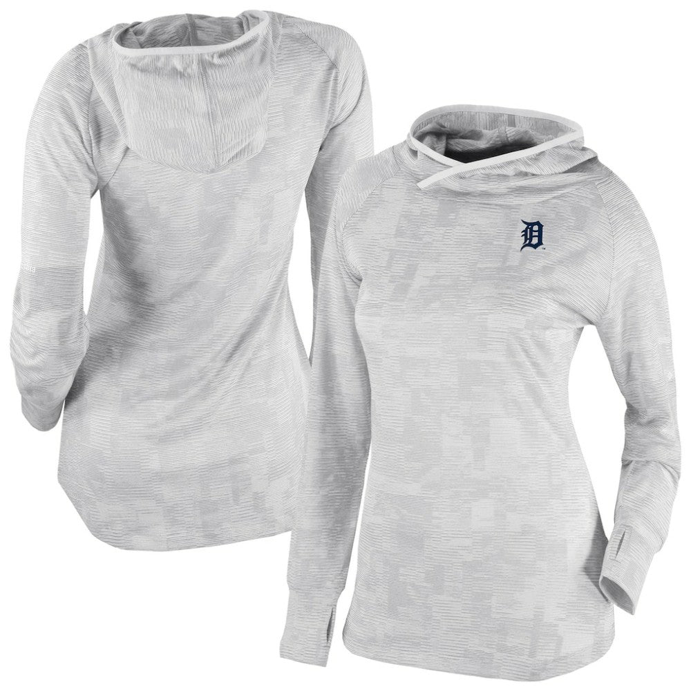 Detroit Tigers Columbia Women's Omni-Wick Sunday Ball Raglan Pullover Hoodie - MLB