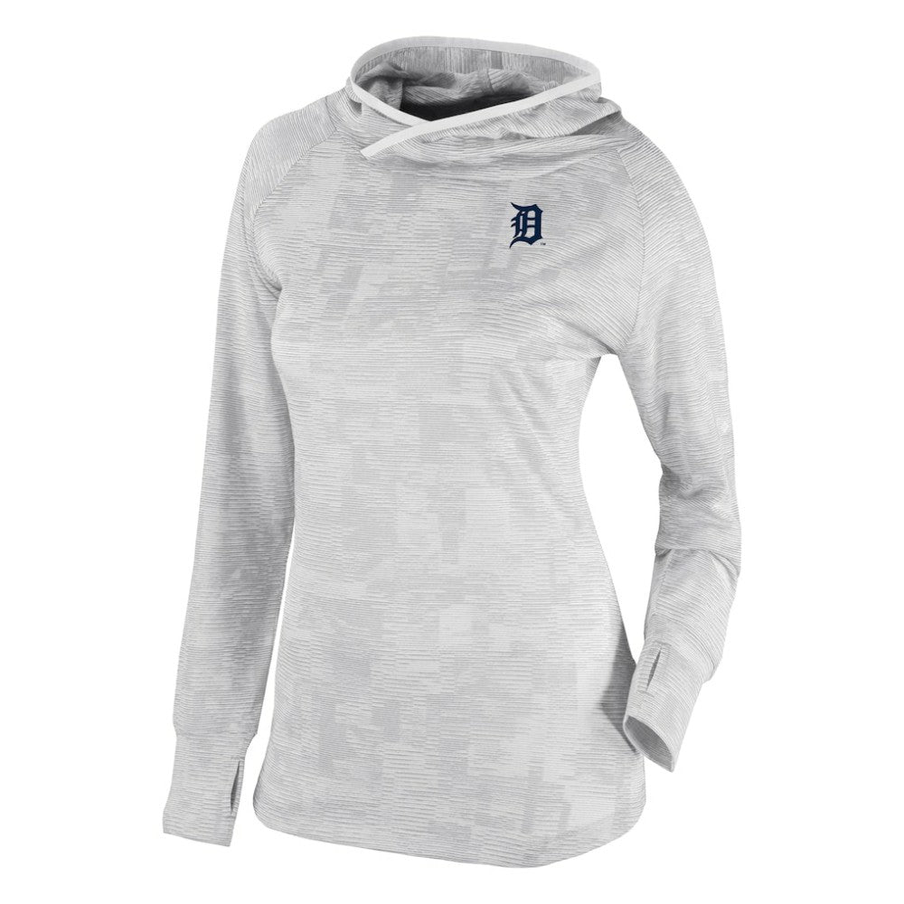 Detroit Tigers Columbia Women's Omni-Wick Sunday Ball Raglan Pullover Hoodie - MLB