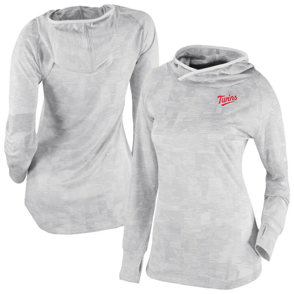Minnesota Twins Columbia Women's Omni-Wick Sunday Ball Raglan Pullover Hoodie - MLB