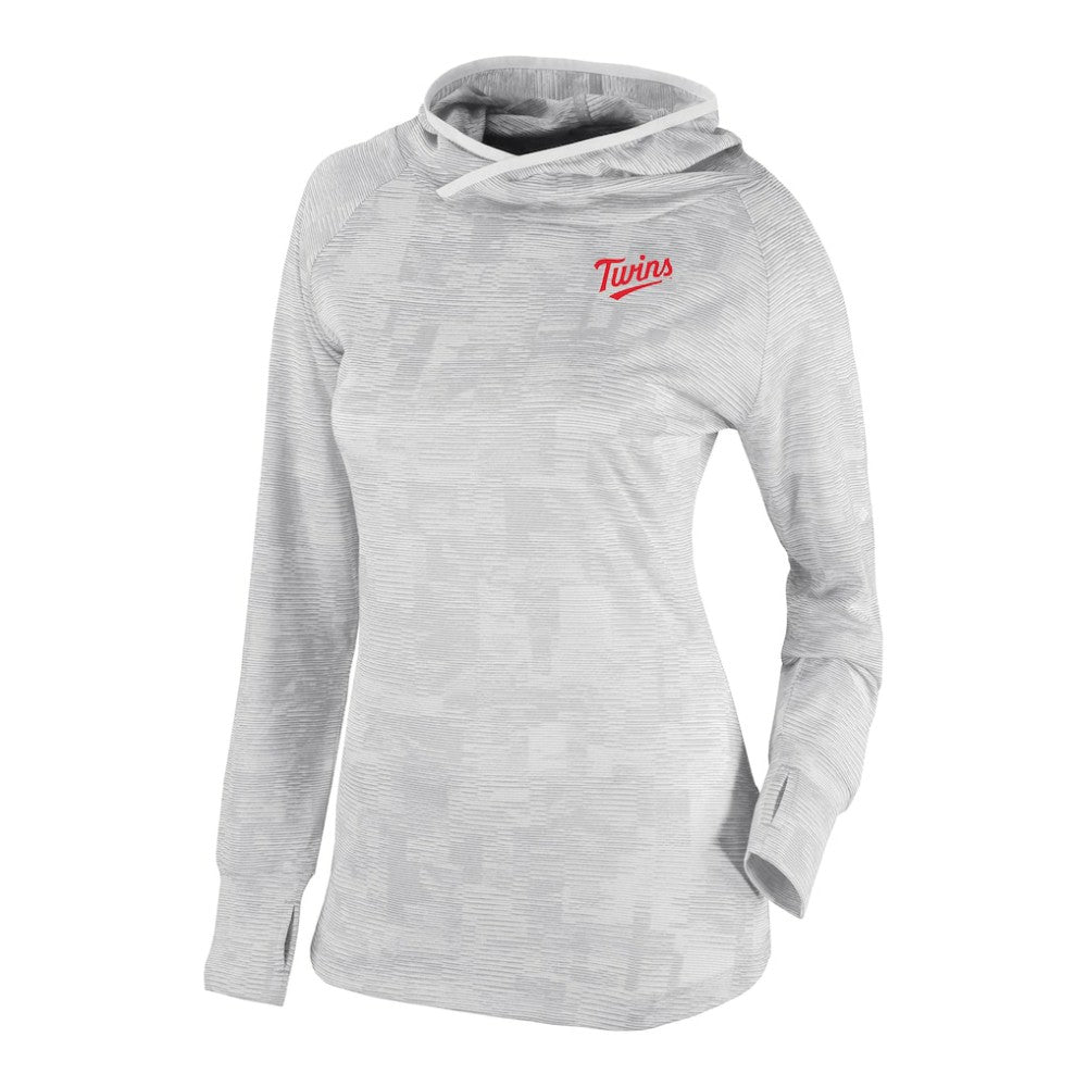 Minnesota Twins Columbia Women's Omni-Wick Sunday Ball Raglan Pullover Hoodie - MLB