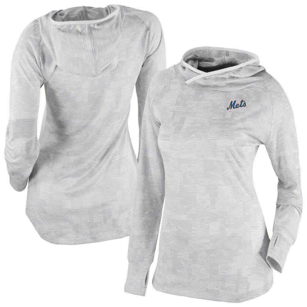 New York Mets Columbia Women's Omni-Wick Sunday Ball Raglan Pullover Hoodie - MLB