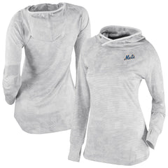 New York Mets Columbia Women's Omni-Wick Sunday Ball Raglan Pullover Hoodie - MLB
