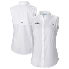 San Diego Padres Columbia Women's Tamiami Sleeveless Shirt - MLB
