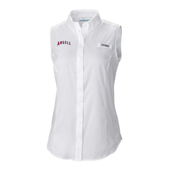 Los Angeles Angels Columbia Women's Tamiami Sleeveless Shirt - MLB