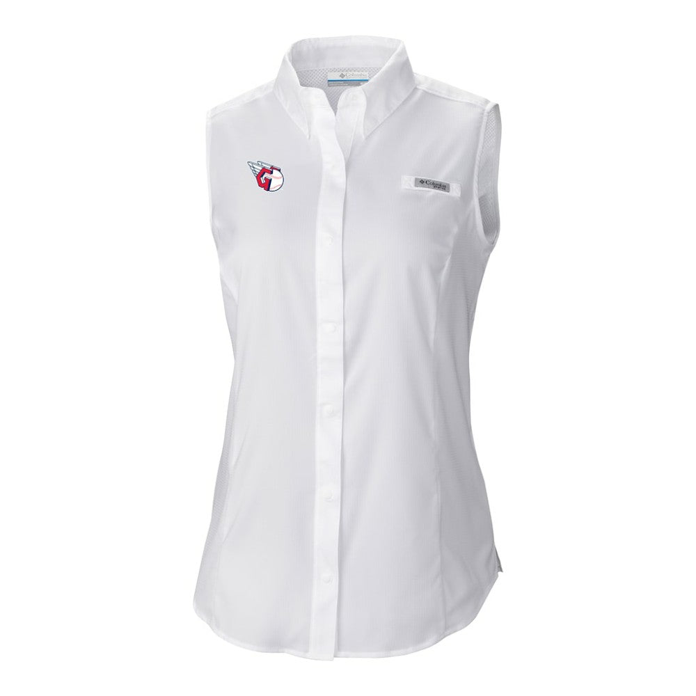 Cleveland Guardians Columbia Women's Tamiami Sleeveless Shirt - MLB