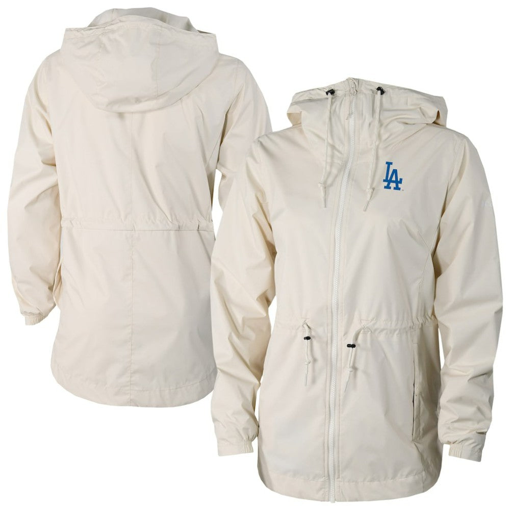 Los Angeles Dodgers Columbia Women's Lily Park Full-Zip Rain Jacket - MLB