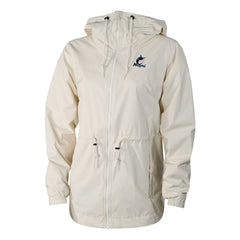 Miami Marlins Columbia Women's Lily Park Full-Zip Rain Jacket - MLB