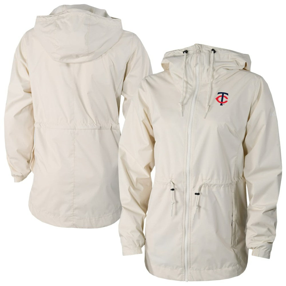 Minnesota Twins Columbia Women's Lily Park Full-Zip Rain Jacket - MLB