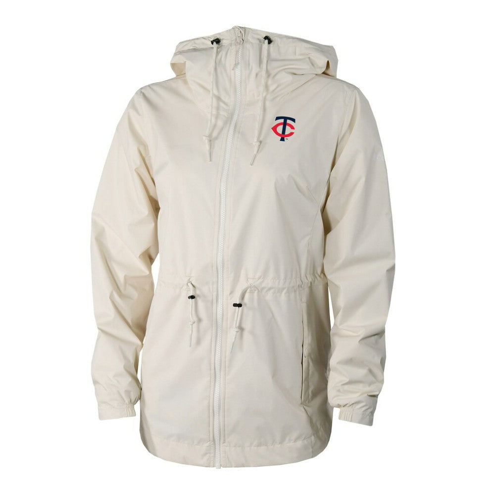 Minnesota Twins Columbia Women's Lily Park Full-Zip Rain Jacket - MLB