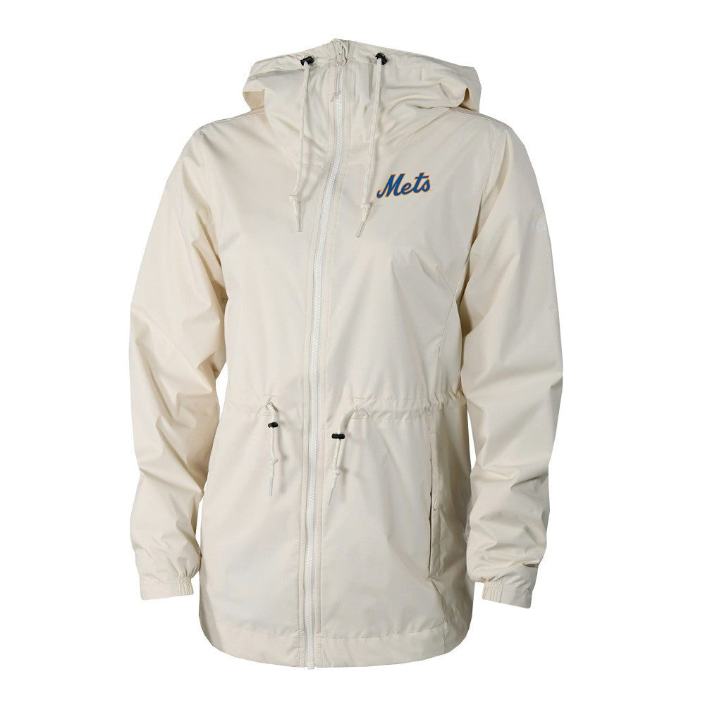 New York Mets Columbia Women's Lily Park Full-Zip Rain Jacket - MLB