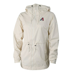 Arizona Diamondbacks Columbia Women's Lily Park Full-Zip Rain Jacket - MLB