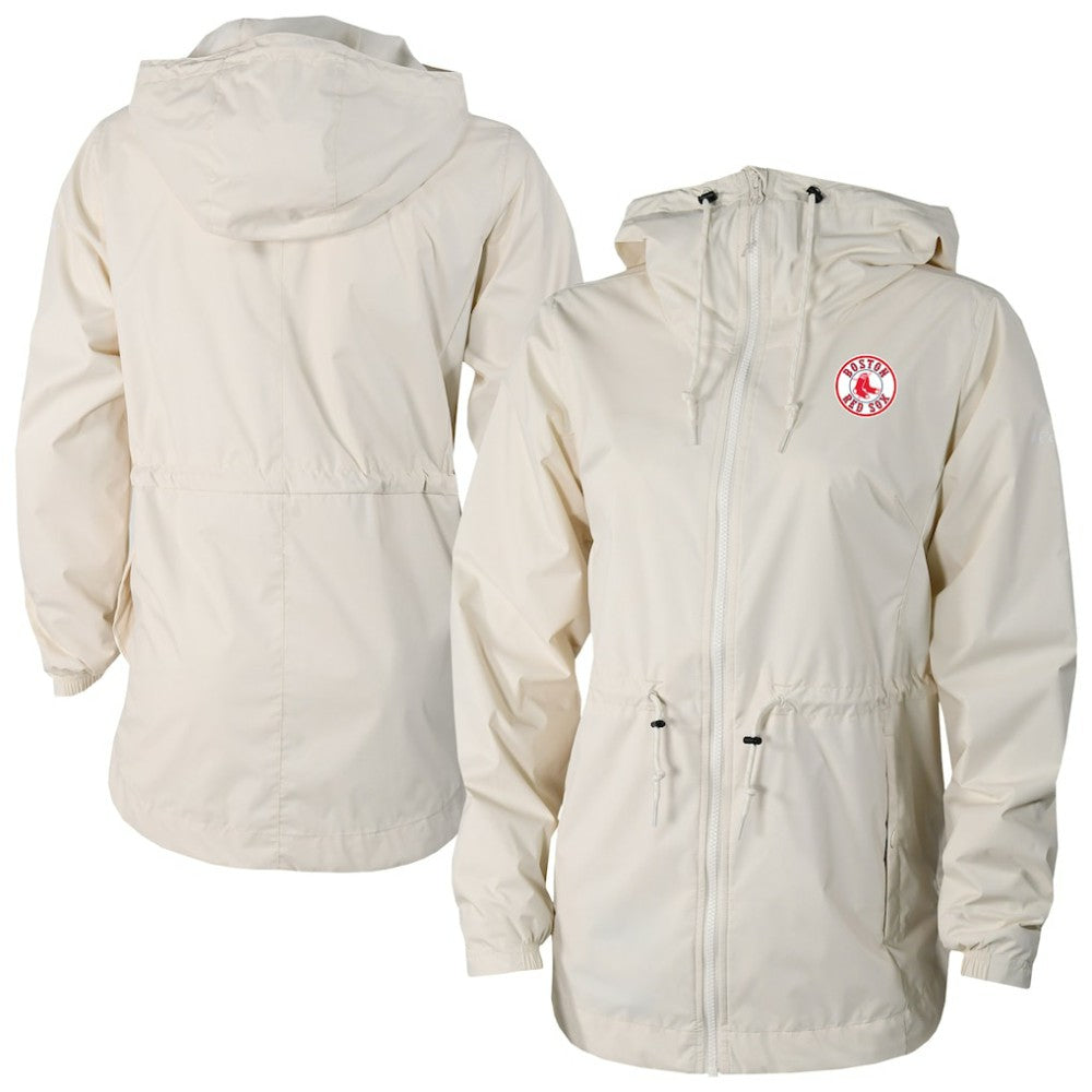 Boston Red Sox Columbia Women's Lily Park Full-Zip Rain Jacket - MLB