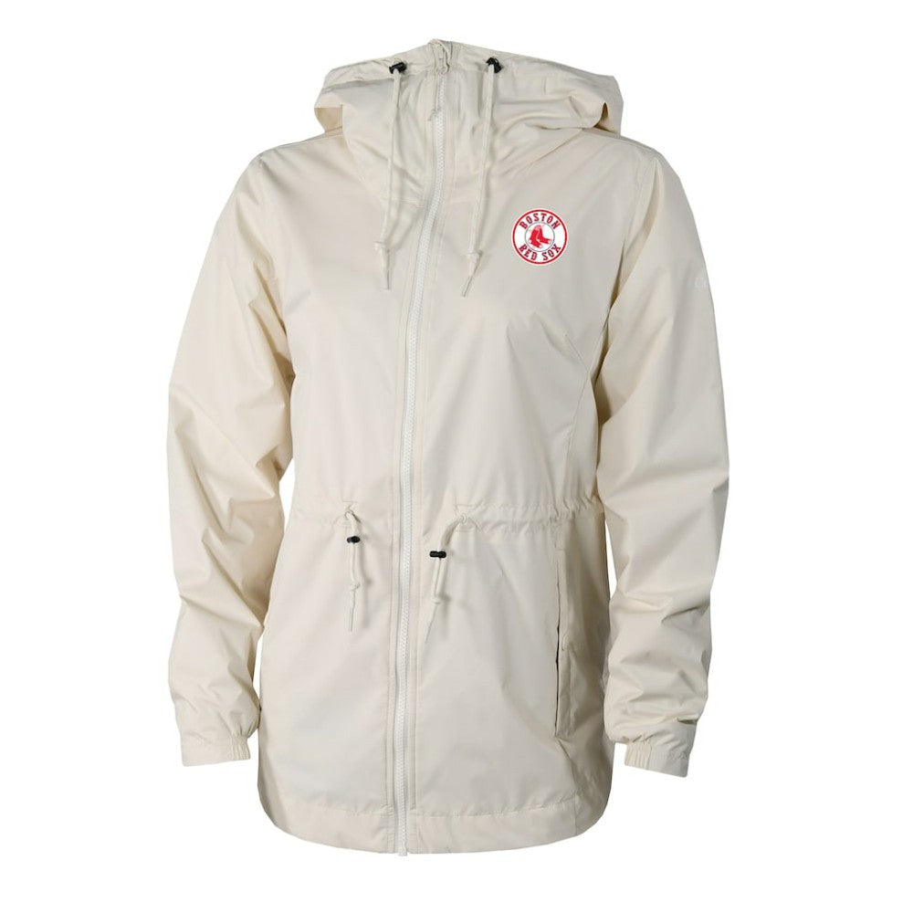 Boston Red Sox Columbia Women's Lily Park Full-Zip Rain Jacket - MLB