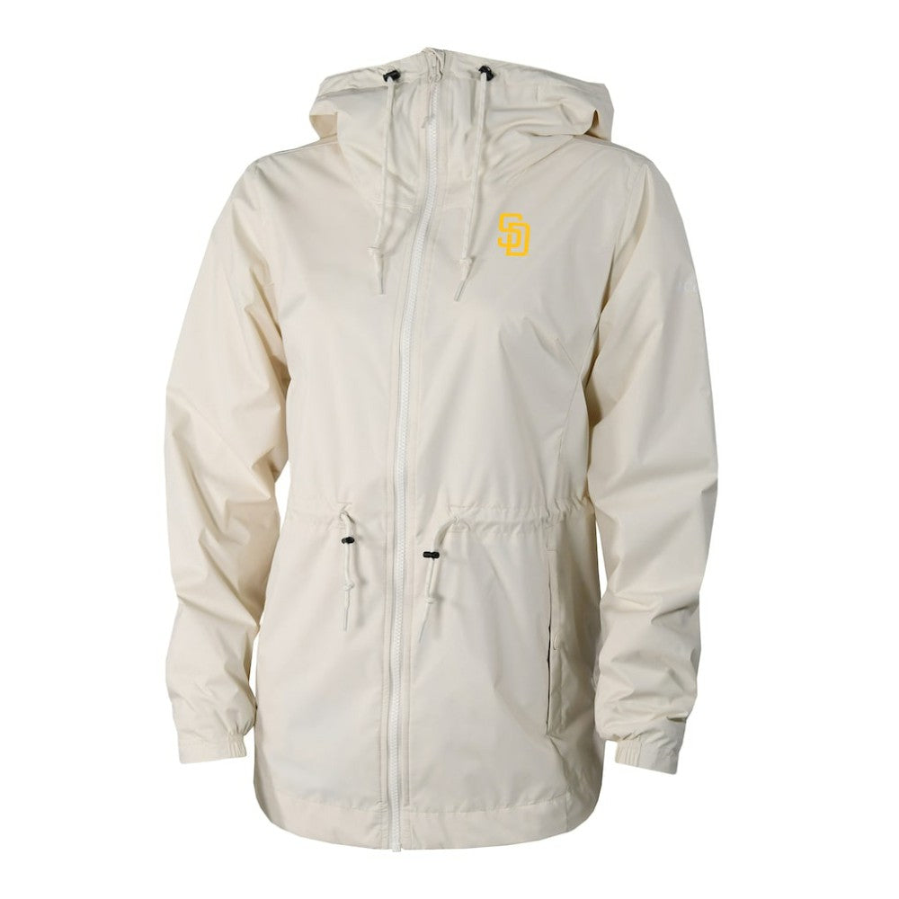 San Diego Padres Columbia Women's Lily Park Full-Zip Rain Jacket - MLB