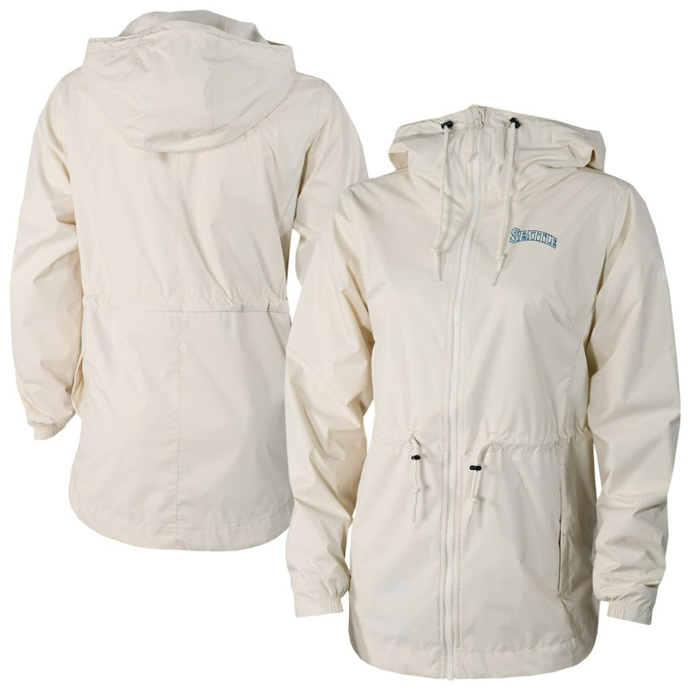 Seattle Mariners Columbia Women's Lily Park Full-Zip Rain Jacket - MLB