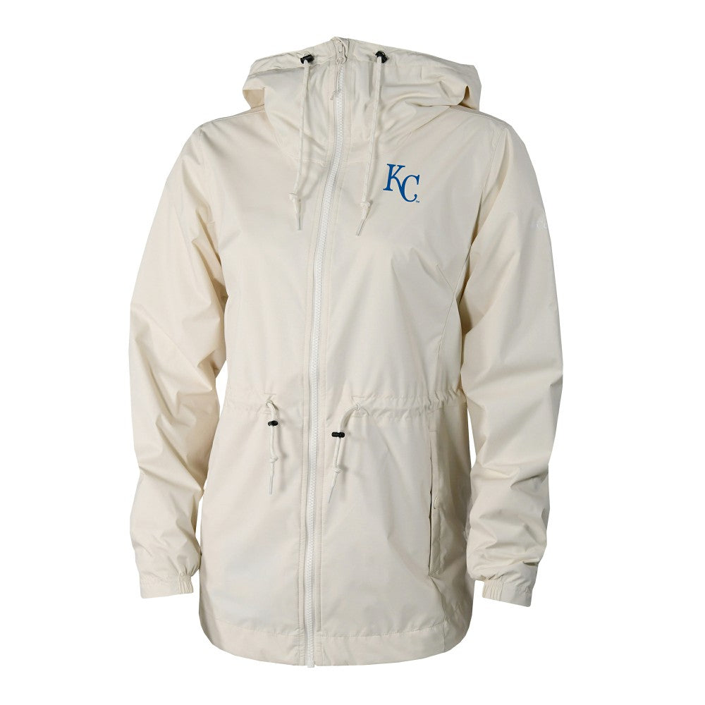 Kansas City Royals Columbia Women's Lily Park Full-Zip Rain Jacket - MLB