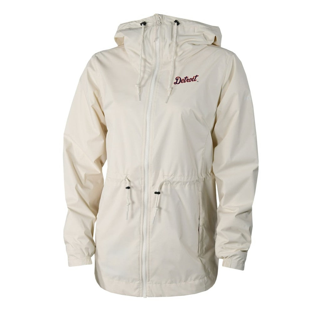 Detroit Tigers Columbia Women's Lily Park Full-Zip Rain Jacket - MLB