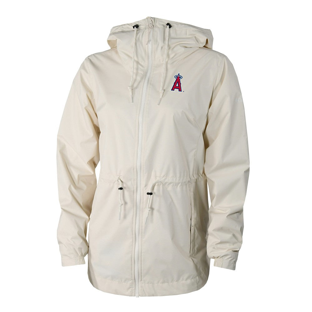 Los Angeles Angels Columbia Women's Lily Park Full-Zip Rain Jacket - MLB