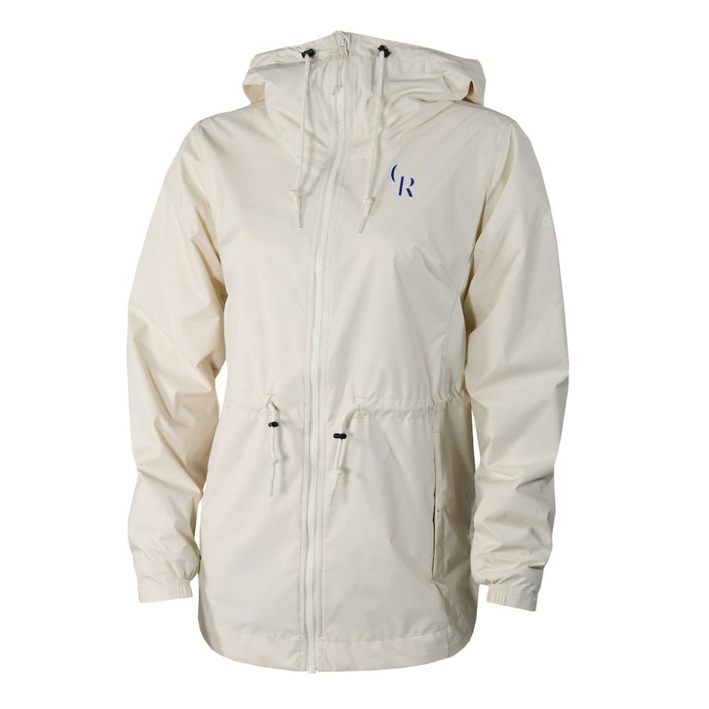 Colorado Rockies Columbia Women's Lily Park Full-Zip Rain Jacket - MLB