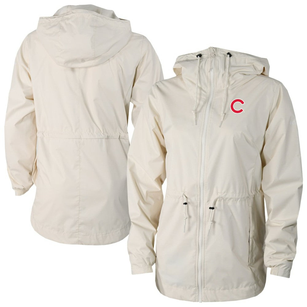 Chicago Cubs Columbia Women's Lily Park Full-Zip Rain Jacket - MLB