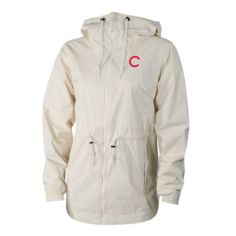 Chicago Cubs Columbia Women's Lily Park Full-Zip Rain Jacket - MLB