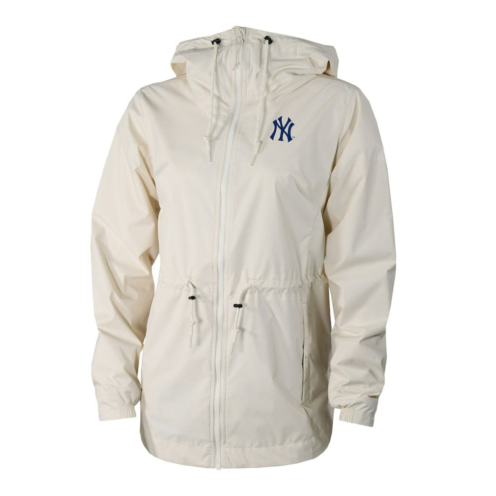 New York Yankees Columbia Women's Lily Park Full-Zip Rain Jacket - MLB