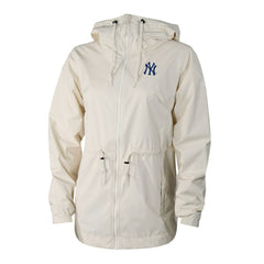 New York Yankees Columbia Women's Lily Park Full-Zip Rain Jacket - MLB
