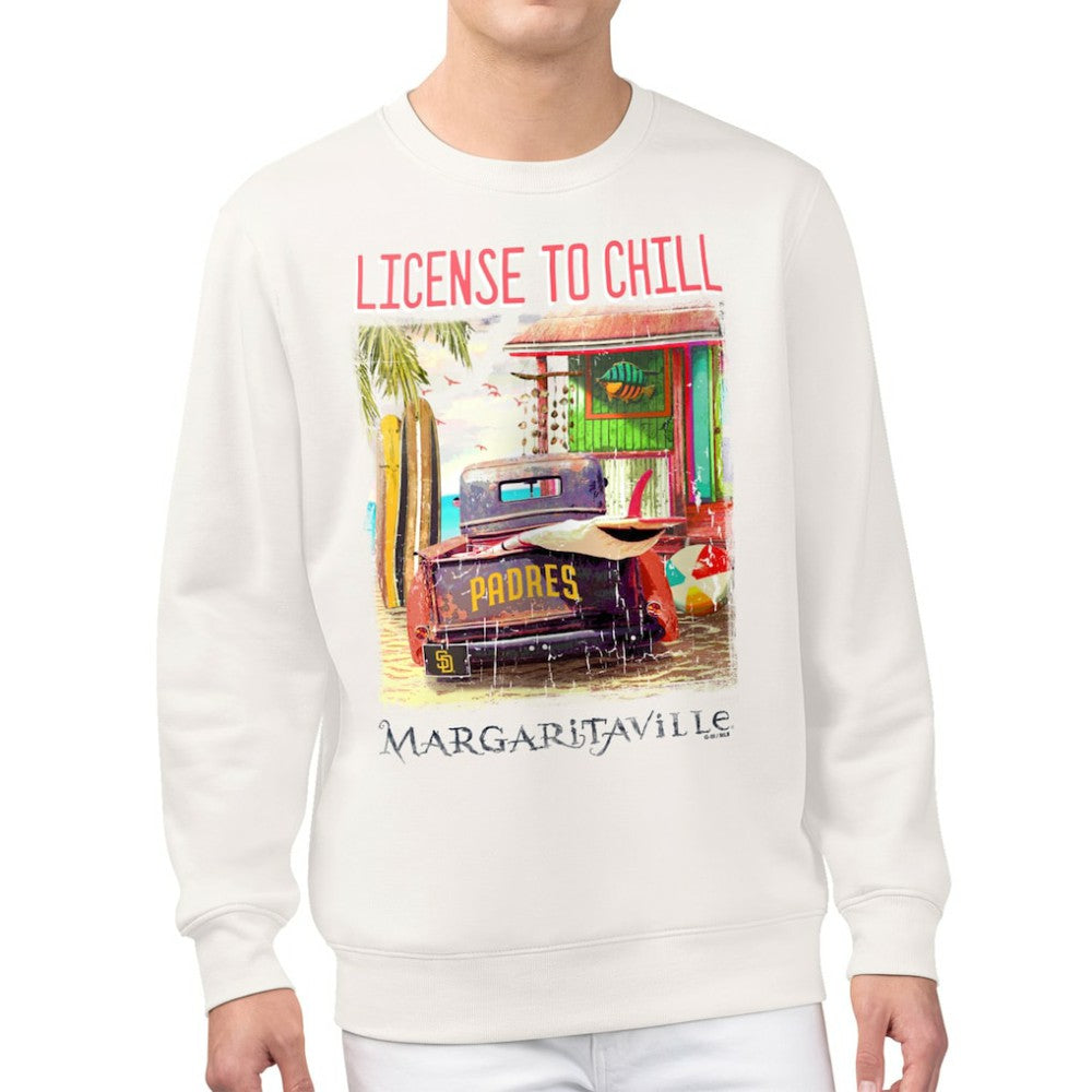 San Diego Padres Margaritaville License to Chill Fleece Sweatshirt - MLB