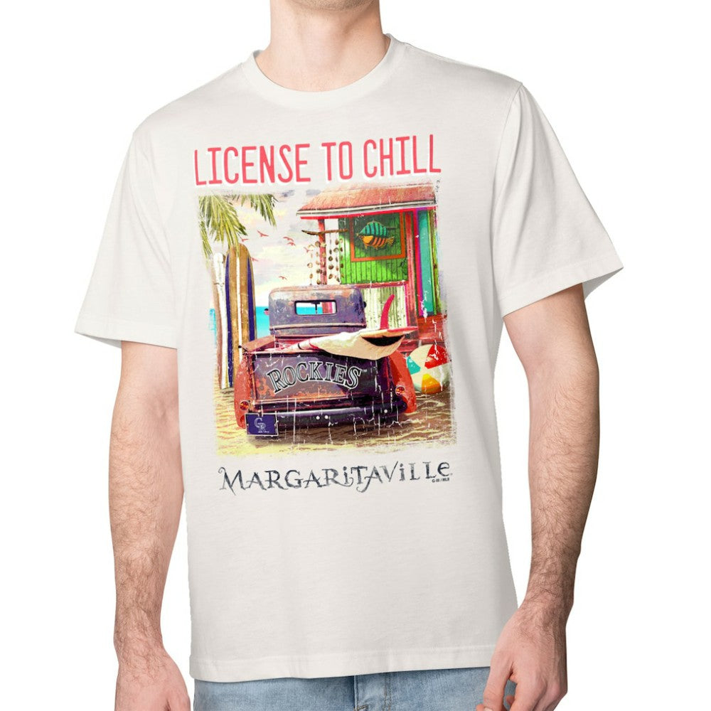 Colorado Rockies Margaritaville License to Chill T-Shirt - MLB