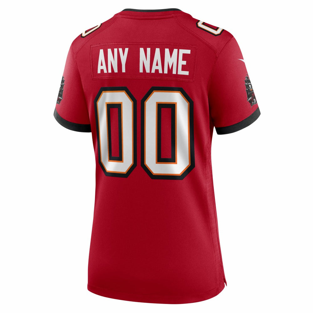 Tampa Bay Buccaneers Women's 50th Season Custom Game Jersey Red | Nike for Sale