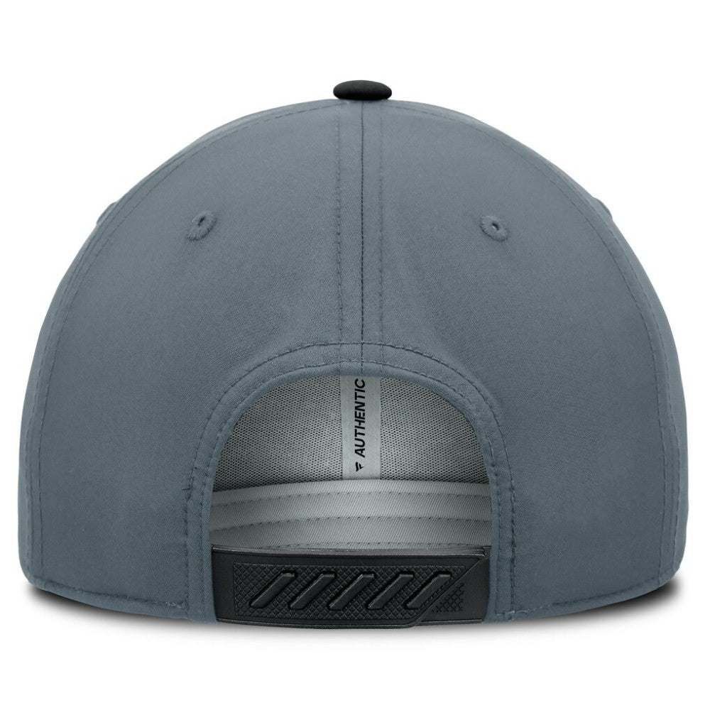 Utah Mammoth Fanatics Utah Badge Adjustable Hat - Black/Charcoal - NHL