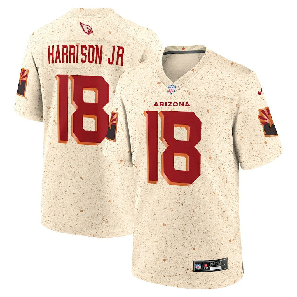 Marvin Harrison Jr. Arizona Cardinals 2025 Rivalries Collection Game Jersey Natural | Nike for Sale