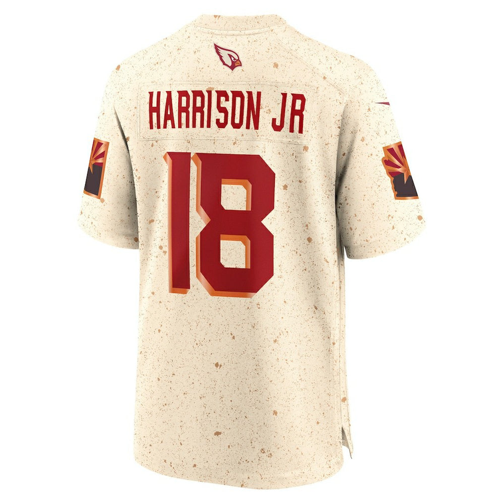 Marvin Harrison Jr. Arizona Cardinals 2025 Rivalries Collection Game Jersey Natural | Nike for Sale