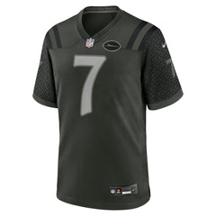 Justin Fields New York Jets 2025 Rivalries Collection Game Jersey Gotham Green | Nike for Sale