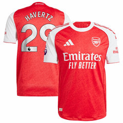 Kai Havertz Arsenal 2025/26 Home Player Jersey Red | Adidas Online