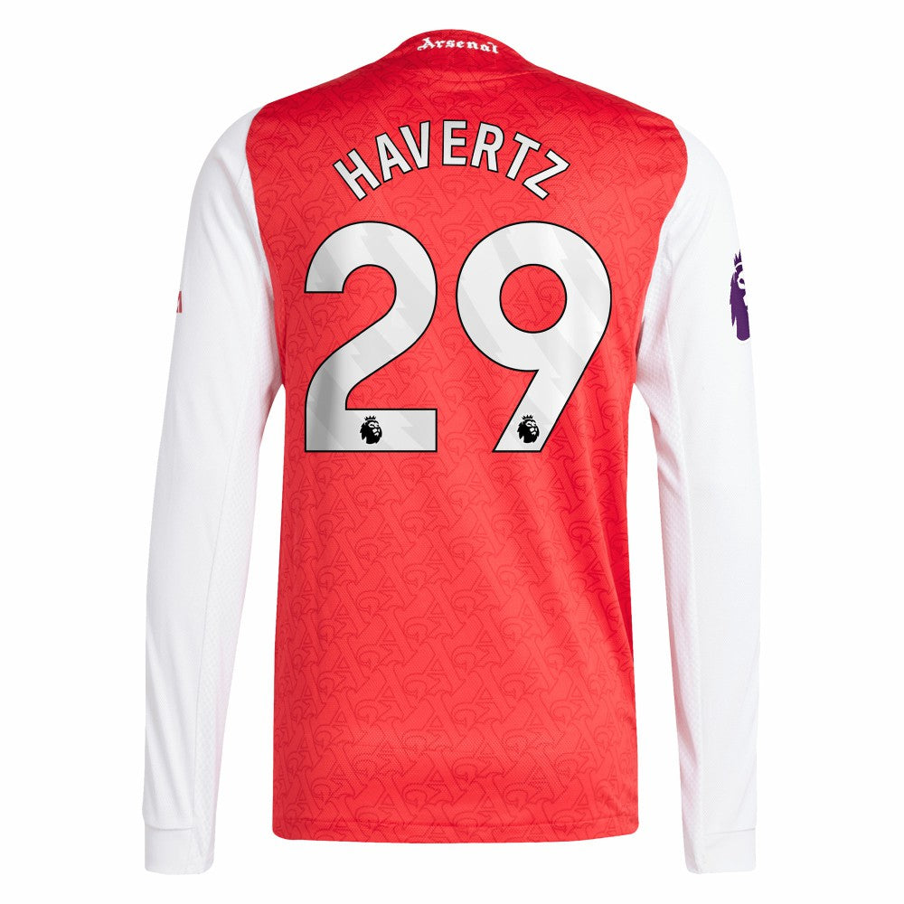 Kai Havertz Arsenal 2025/26 Home Long Sleeve Player Jersey Red | Adidas online