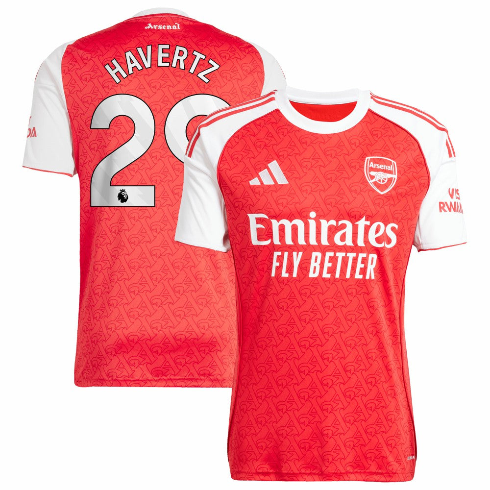 Kai Havertz Arsenal 2025/26 Home Replica Player Jersey Red | Adidas cheap