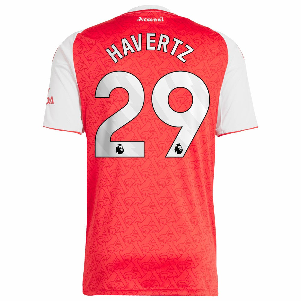 Kai Havertz Arsenal 2025/26 Home Replica Player Jersey Red | Adidas cheap
