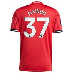 Kobbie Mainoo Manchester United Home 2025/26 Player Jersey Red | Adidas cheap