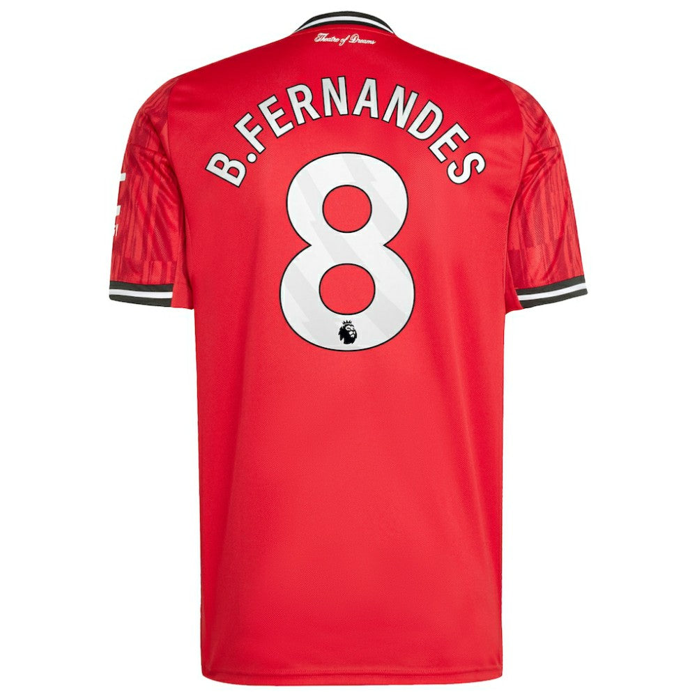 Bruno Fernandes Manchester United Home 2025/26 Replica Player Jersey Red | Adidas Online