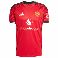 Kobbie Mainoo Manchester United Home 2025/26 Replica Player Jersey Red | Adidas cheap