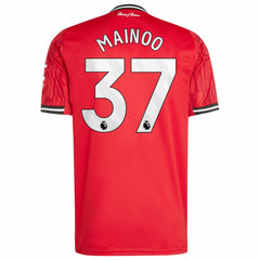 Kobbie Mainoo Manchester United Home 2025/26 Replica Player Jersey Red | Adidas cheap