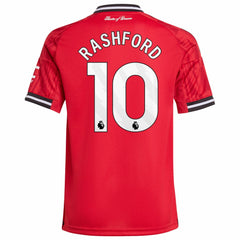 Marcus Rashford Manchester United Youth Home 2025/26 Replica Player Jersey Red | Adidas Online