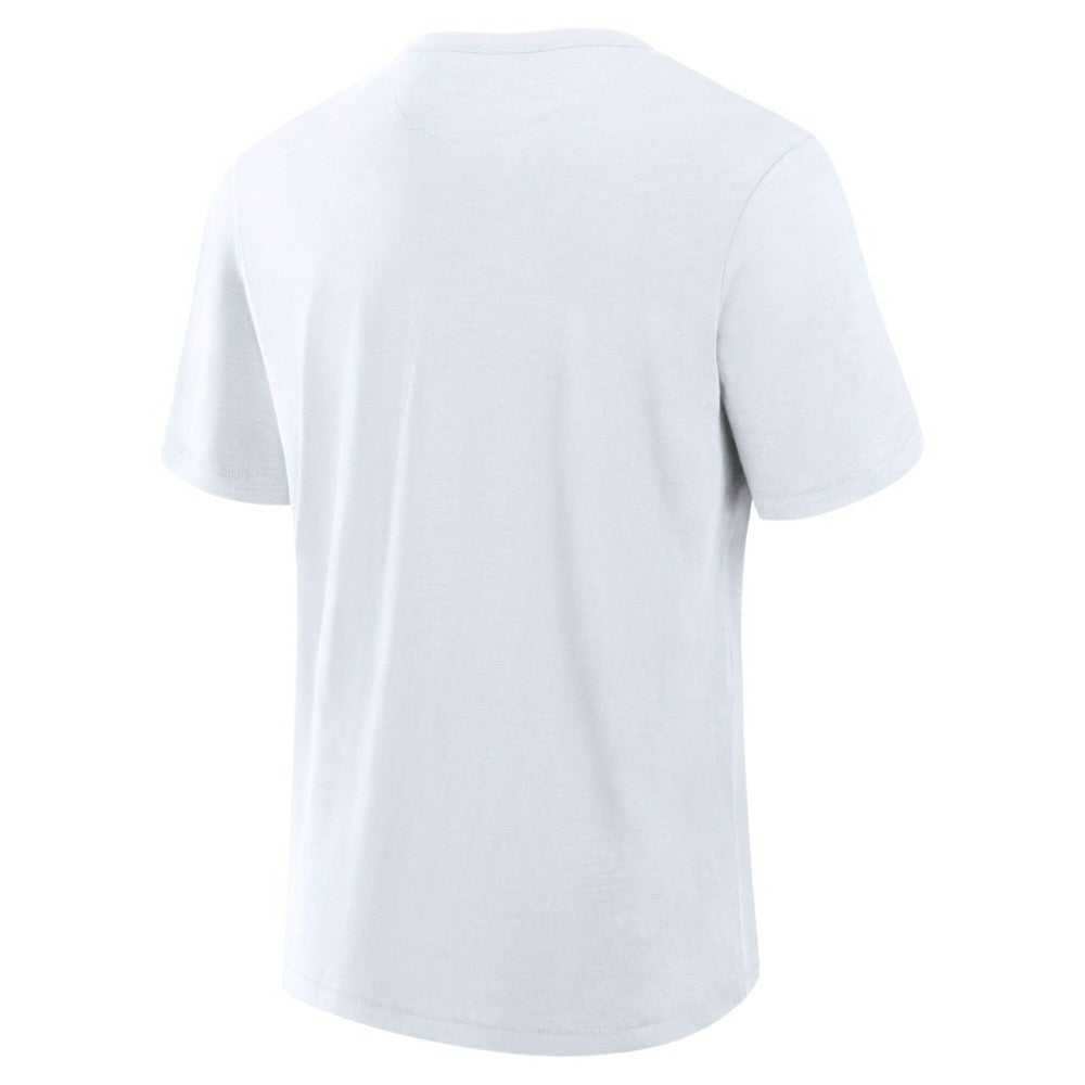 Utah Mammoth Fanatics Wordmark Stadium Slub T-Shirt - White - NHL
